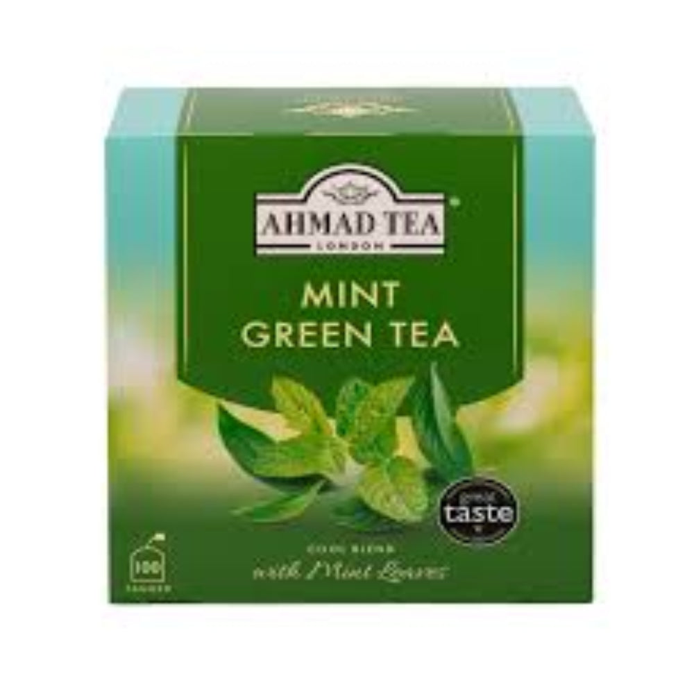 AHMAD TEABAGS GREEN MINT 25BAGS (477QM) PROMO-125BAGS