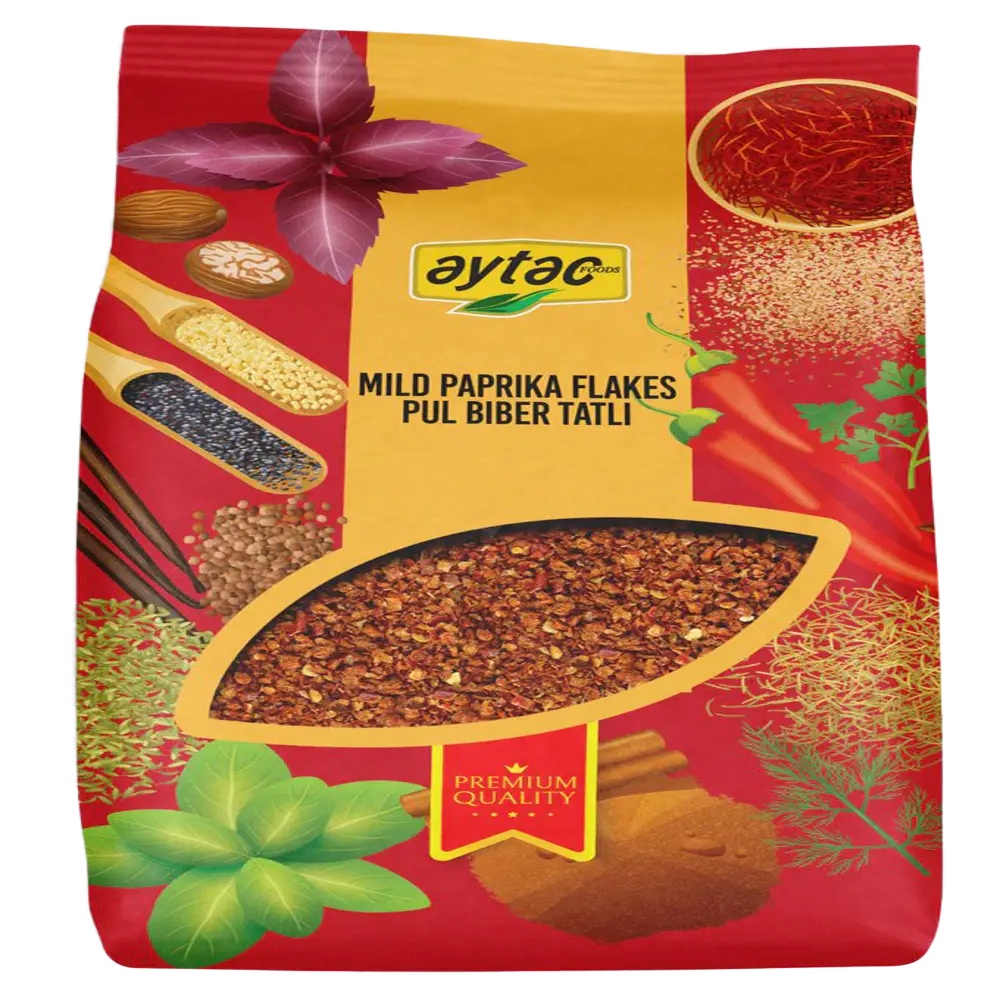 AYTAC SPICE RED PEPPER (PAPRIKA) FLAKES MILD 500gr