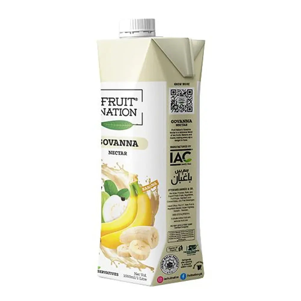 FRUIT NATION GO-VANNA NECTAR (GUAVA BANANA)