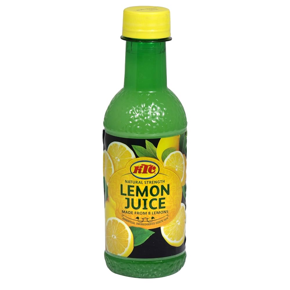KTC LEMON JUICE 12X250ML (PLASTIC)-250ml