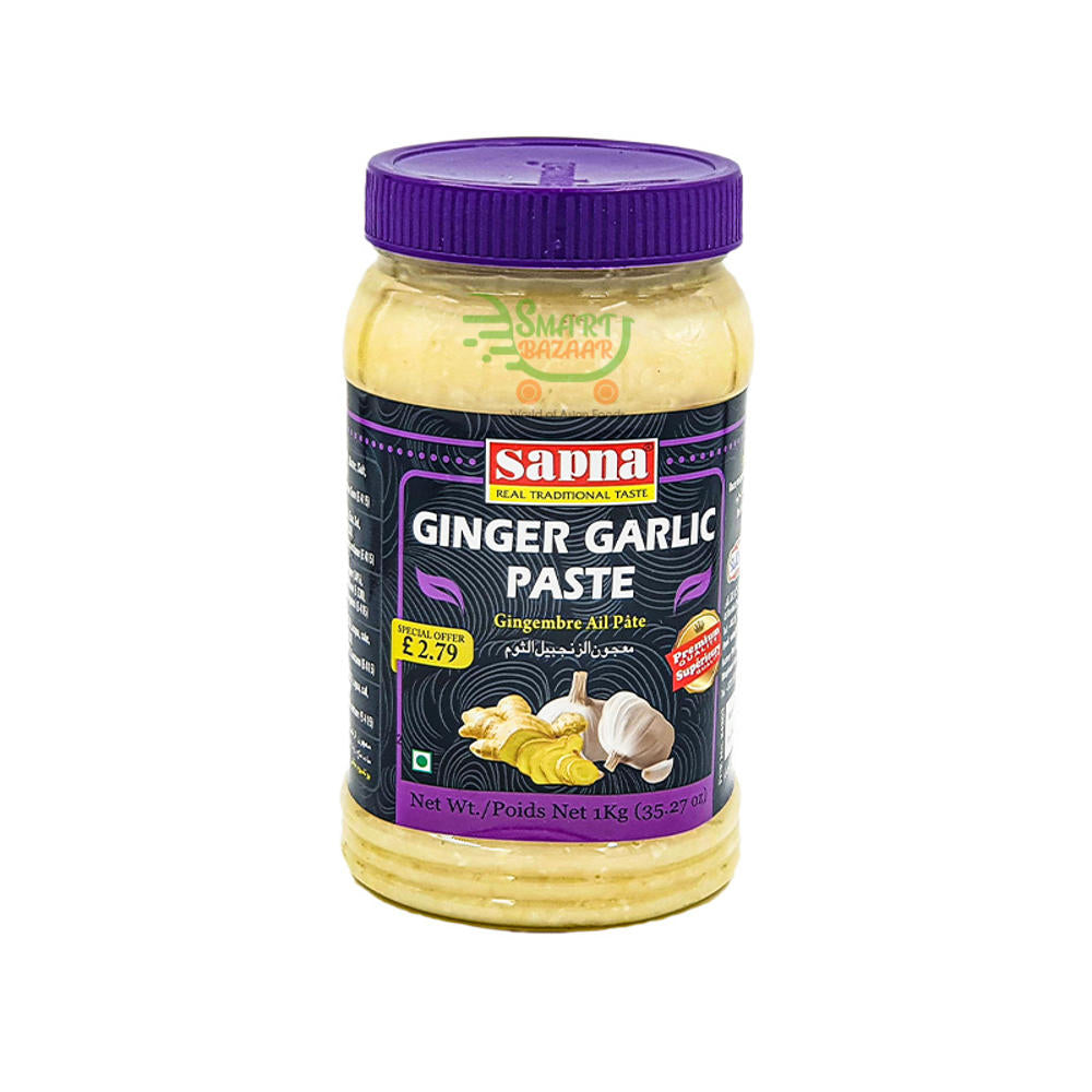 SAPNA GINGER GARLIC PASTE 2x(6pcsx330g)