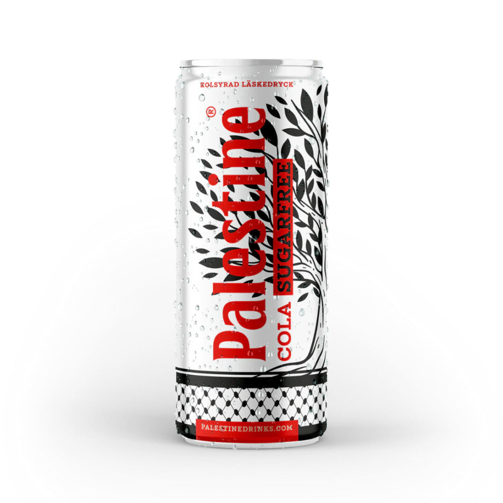 YAFFA PALESTINE COLA (SUGAR FREE)- 24x330ML