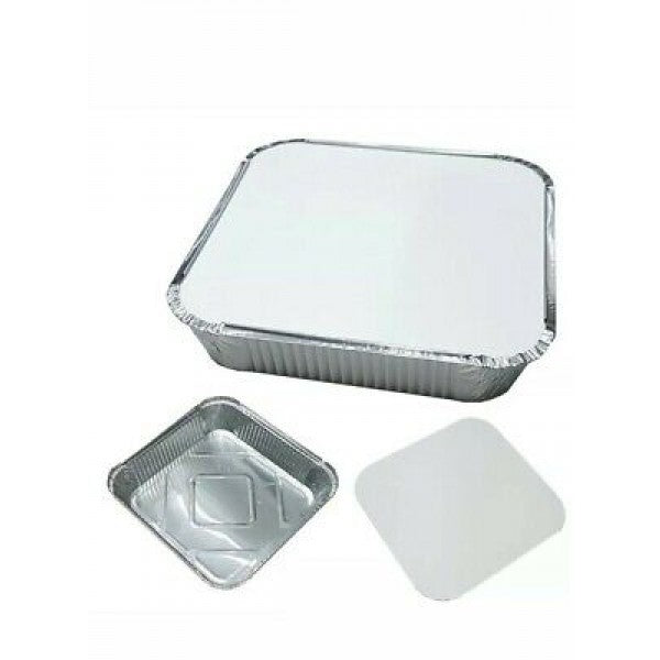 LLL FOIL CONTAINER NO.9 (1.5inch) (230X230X38MM-1500ML/52OZ)-200pcsx1