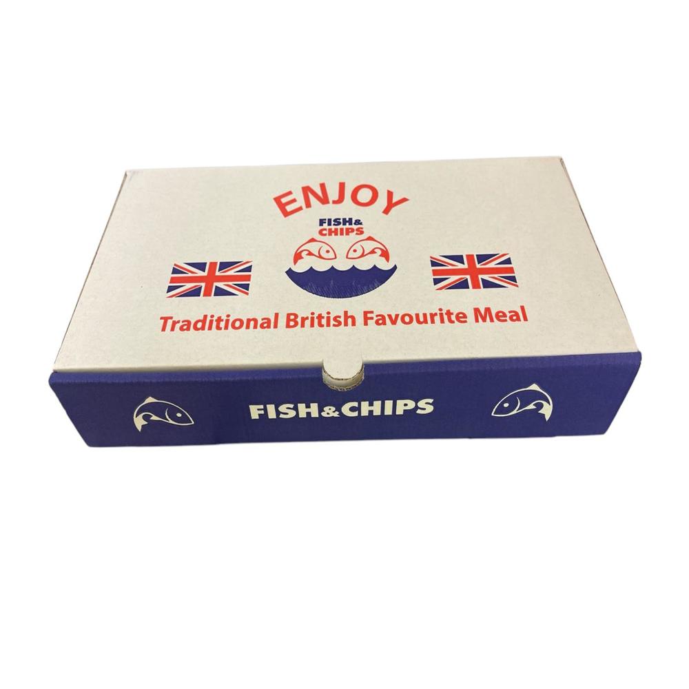 12" LARGE FISH & CHIPS BOXES 310x152x48