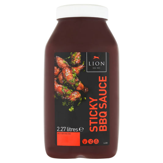 AAK LION STICKY BBQ SAUCE-2.27Ltr