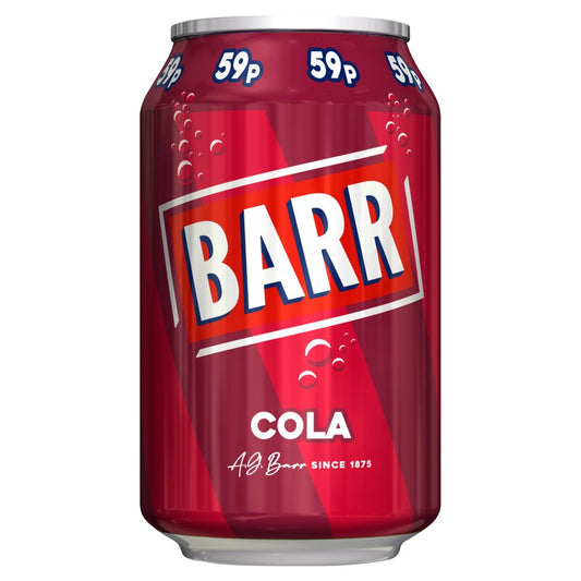 AG BARR COLA 330ML CAN-330ML