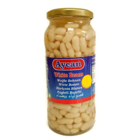 AYCAN WHITE BEANS (JAR) (BIG)