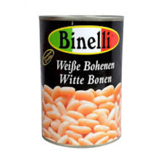 BINELLI WHITE BEANS (TIN)-800GR