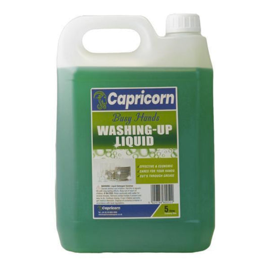 CAPRICORN BUSY HANDS WASHING UP LIQUID (10%)-5L