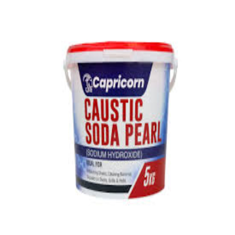 CAPRICORN SUPERIOR GRADE CAUSTIC SODA PEARL UN APPROVED-5KG
