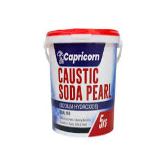 CAPRICORN SUPERIOR GRADE CAUSTIC SODA PEARL UN APPROVED-5KG