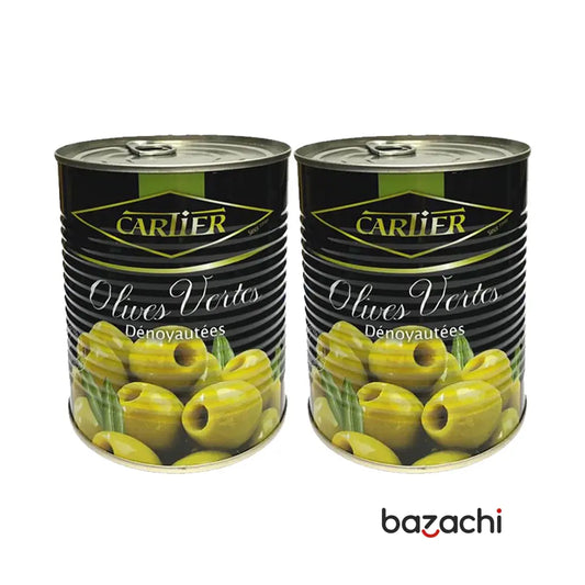 CARTIER GREEN PITTED OLIVES (TIN)(1)