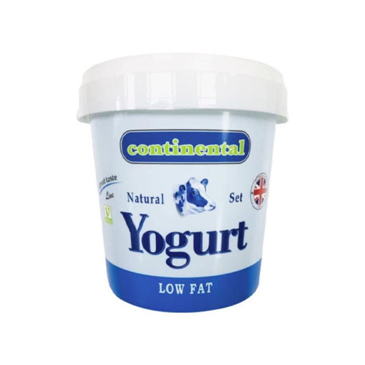 CONTINENTAL NATURAL SET LOW FAT YOGURT 9.5KG
