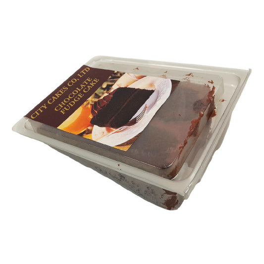 CITY CAKE CHOCOLATE FUDGE SLICE CAKE