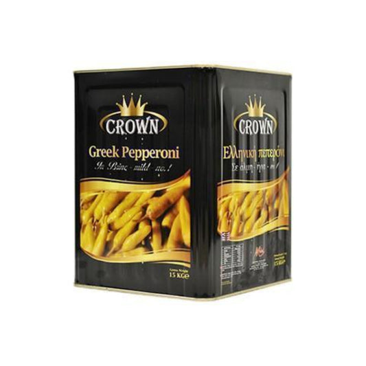 CROWN GREEK STYLE PEPPER (TIN)
