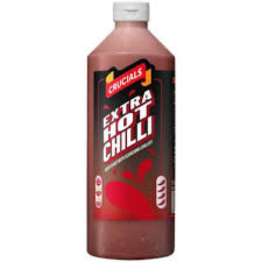 CRUCIAL SAUCE EXTRA HOT-1LT