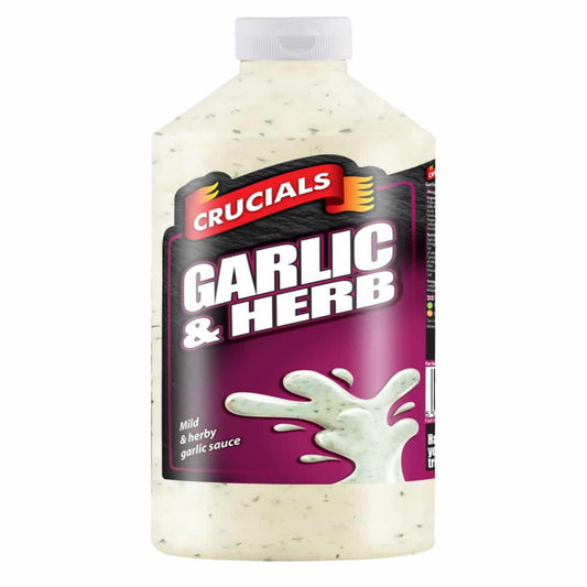 CRUCIAL SAUCE GARLIC AND HERB-1LT