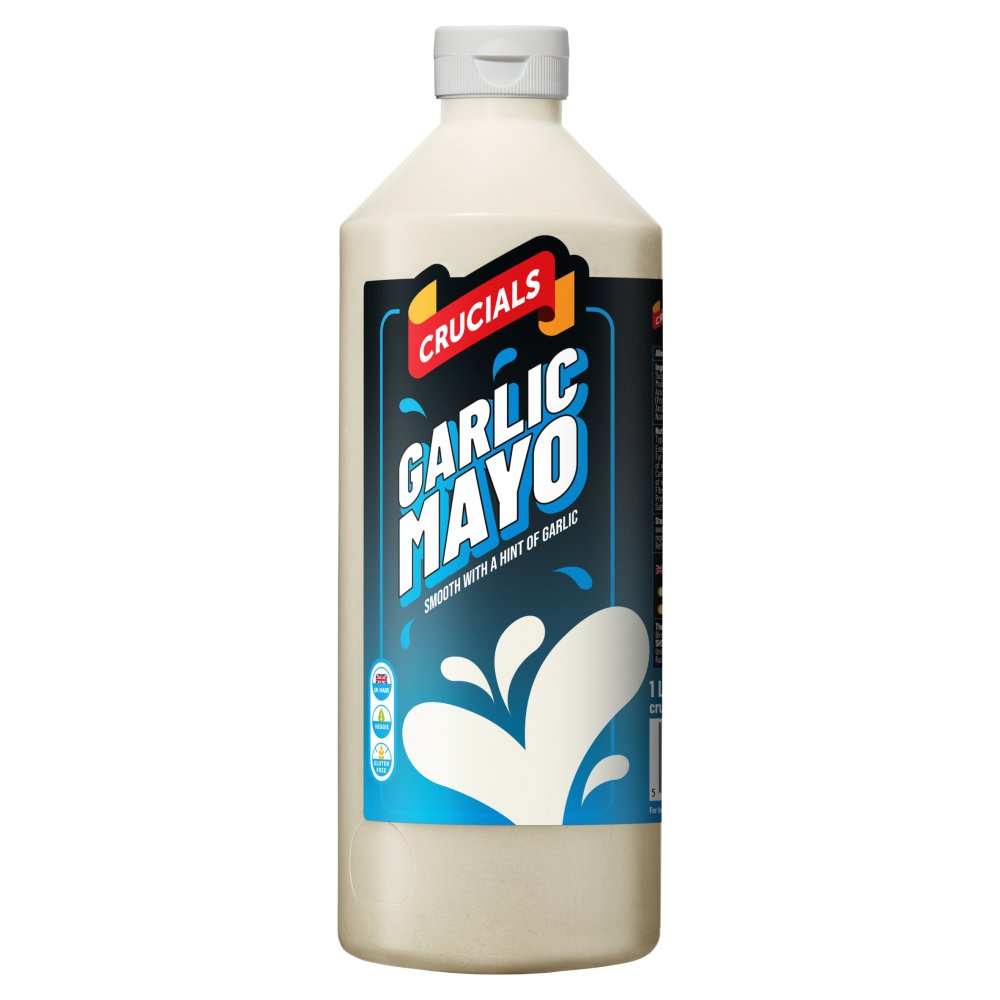 CRUCIAL SAUCE GARLIC MAYO-1LT