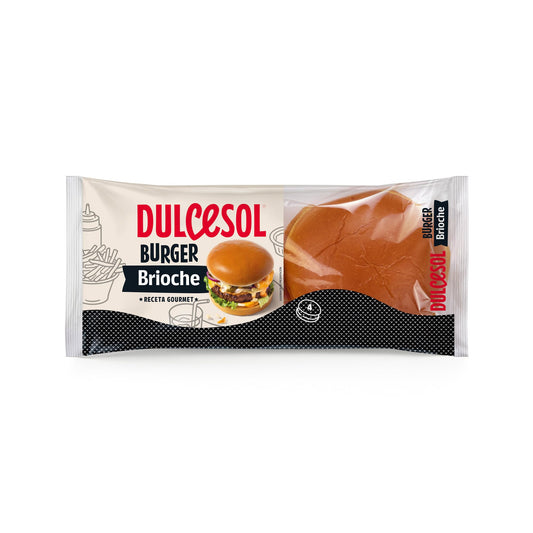 DULCESOL BRIOCHE BURGER BUN 7x340g