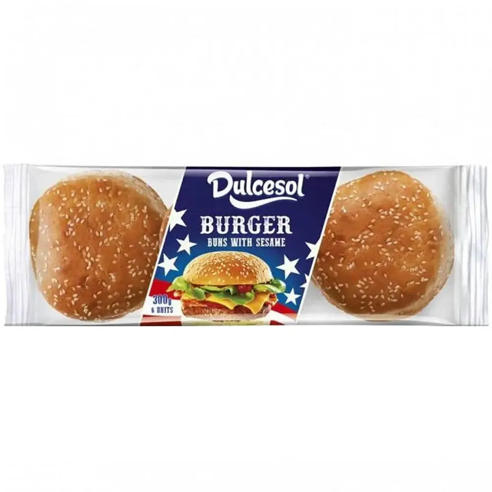 DULCESOL BURGER BUNS SESAME