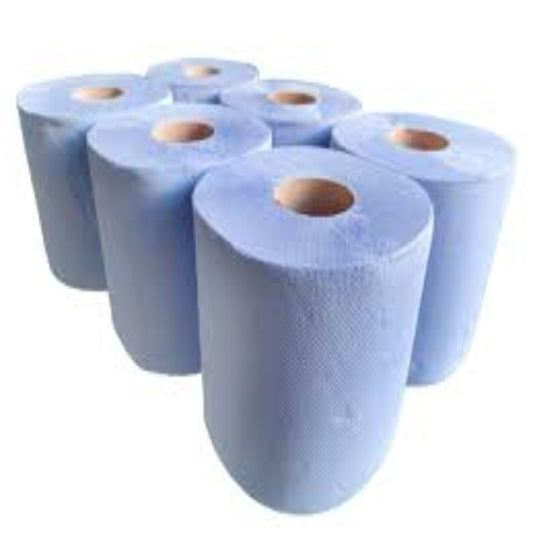 ECONOMY BLUE ROLL CENTREFEED-50M