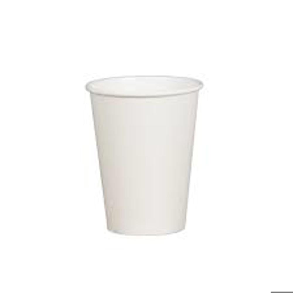 GRAB&G SINGLE WALL  CUP (340ML/12OZ) WHITE