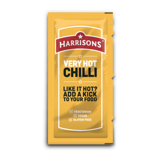 HARRISON VERY HOT CHILLI SAUCE-200PCSx10gr