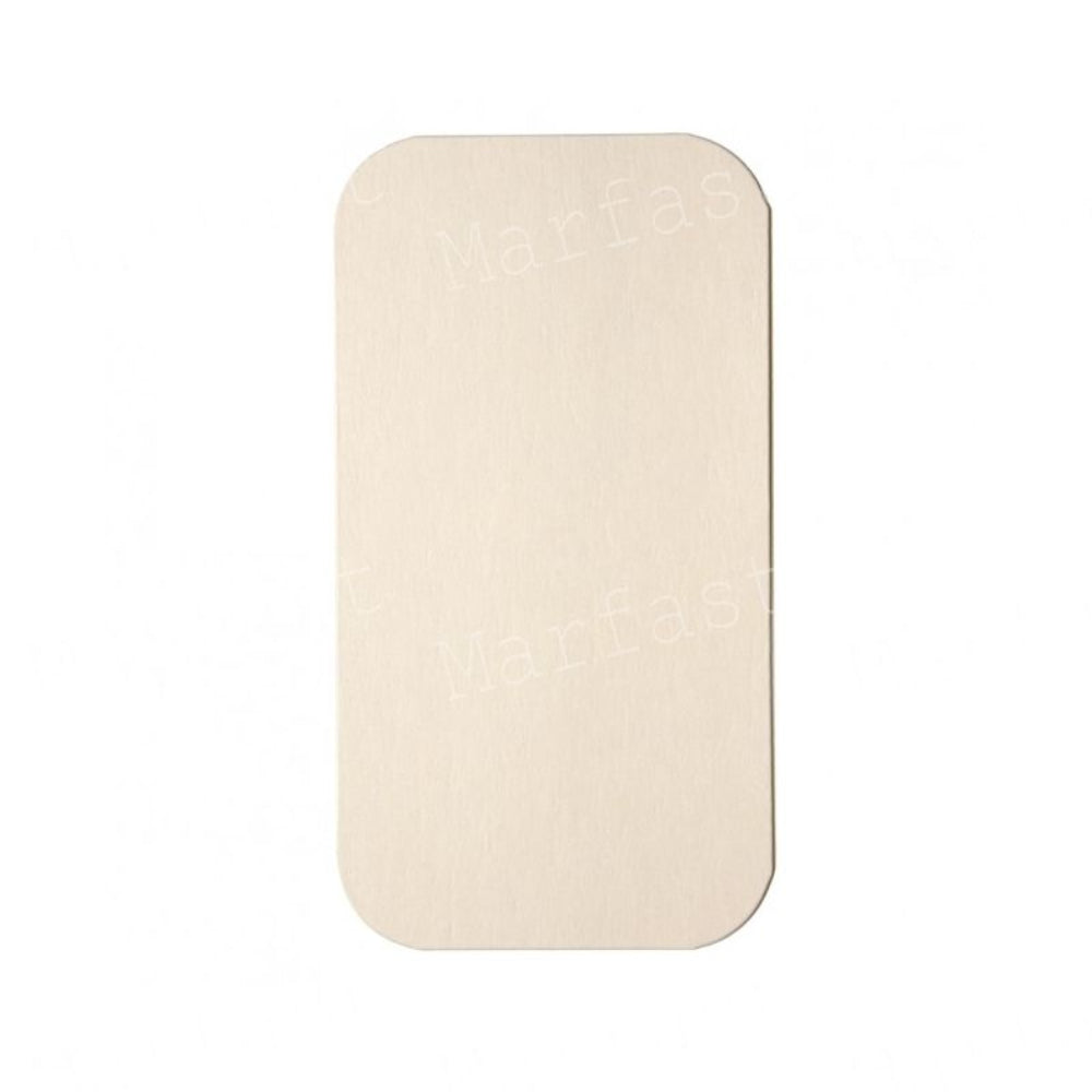 HRD ALUFAST HEAVY POLY FOIL CONT. LID NO.6A (103.5X195.5MM)-500PCS