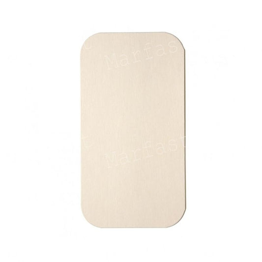 HRD ALUFAST HEAVY POLY FOIL CONT. LID NO.6A (103.5X195.5MM)-500PCS