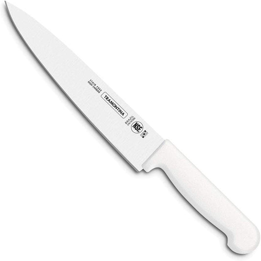 HRD CARIZMA WHITE PP (150MM/5.9Inc) KNIFE-100PCS