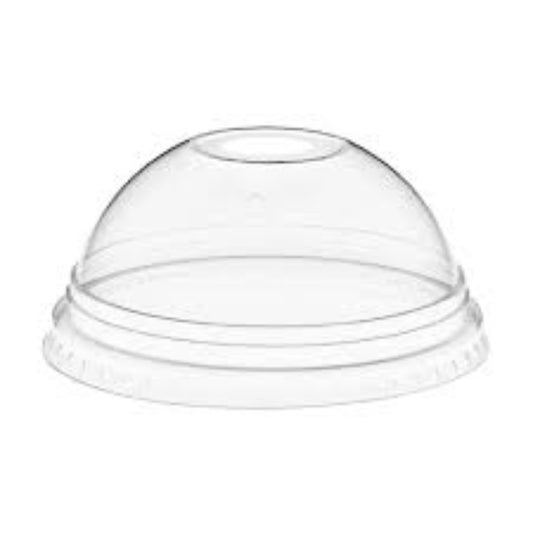 HRD GRAB&G DOME LID NO HOLE FOR SMOOTHIE CUP RPET (78MM)-50PCS