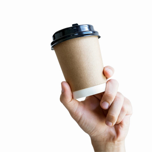 HRD GRAB&G DOUBLE WALL CUP (227ML/8OZ) BROWN-25pcs