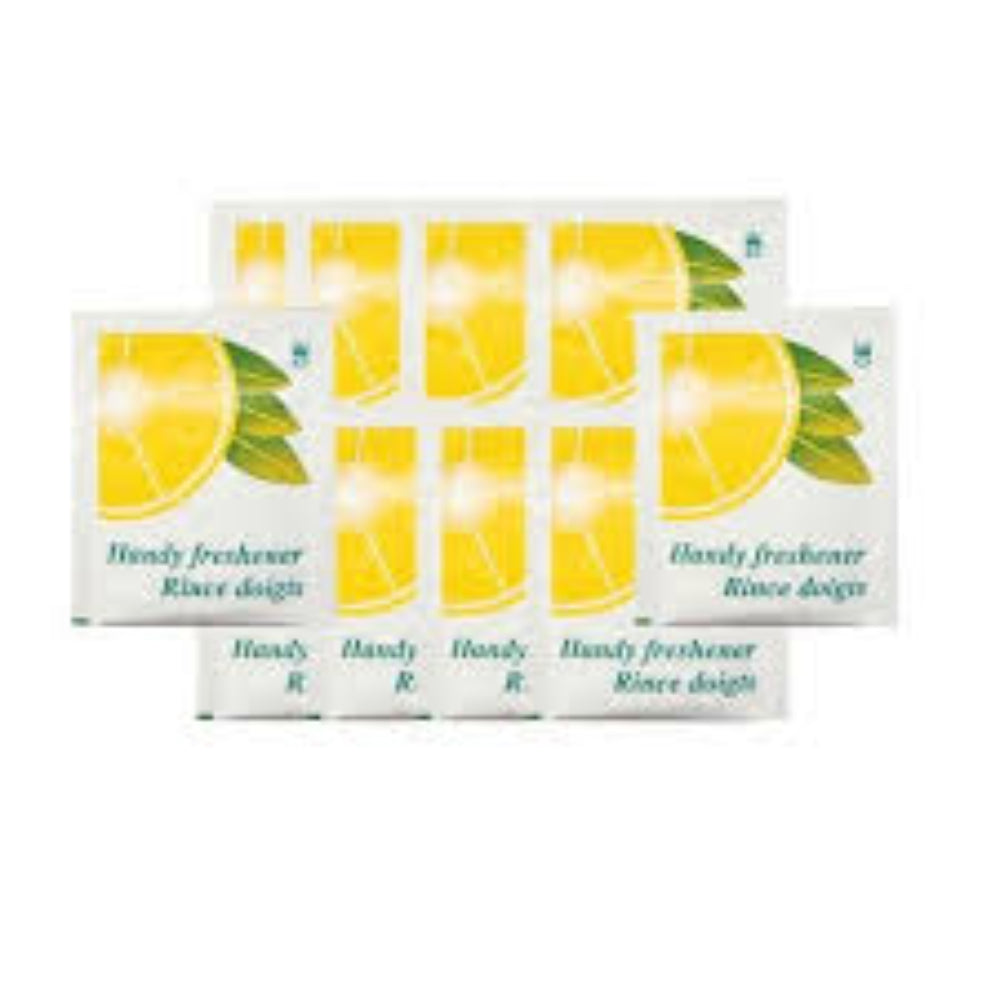 HRD GRAB&G LEMON FRESH WIPE SACHET-1000PCS
