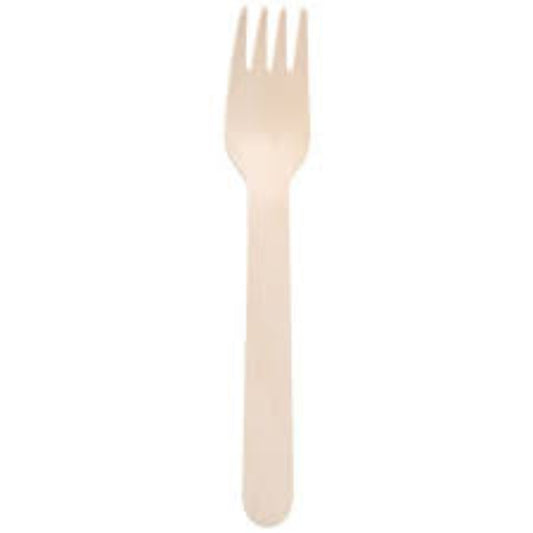 HRD NATURAL L. BIRCHWOOD (160MM/6.3) FORK-100pcs
