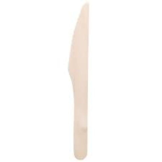 HRD NATURAL L. BIRCHWOOD (165MM/6.5) KNIFE-100pcs