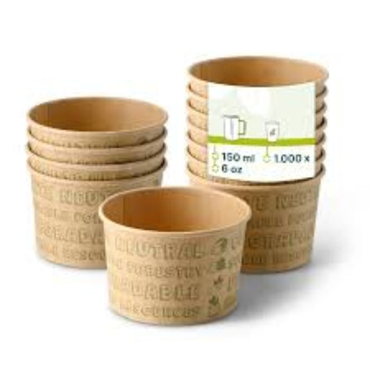 HRD PAPER ICE CREAM TUB (150ML/5OZ)-50PCS