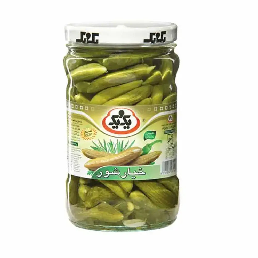*IRA 1&1 PICKLED MINI CUCUMBER MOMTAZ LARGE TIN 2x4kg