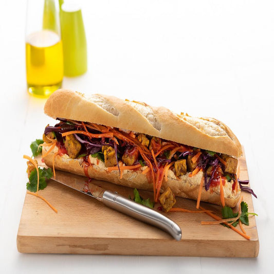 KARA LBF THAW & SERVE WHITE SANDWICH BAGUETTES (FULLY BAKED WHITE)