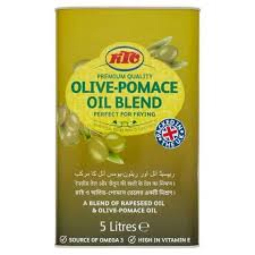 KTC BLENDED POMACE OLIVE OIL (TIN) 5 LTR-5LT