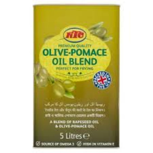 KTC BLENDED POMACE OLIVE OIL (TIN) 5 LTR-5LT
