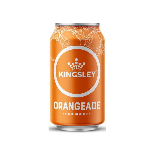 Kingsley Orangeade Can 24x330ml
