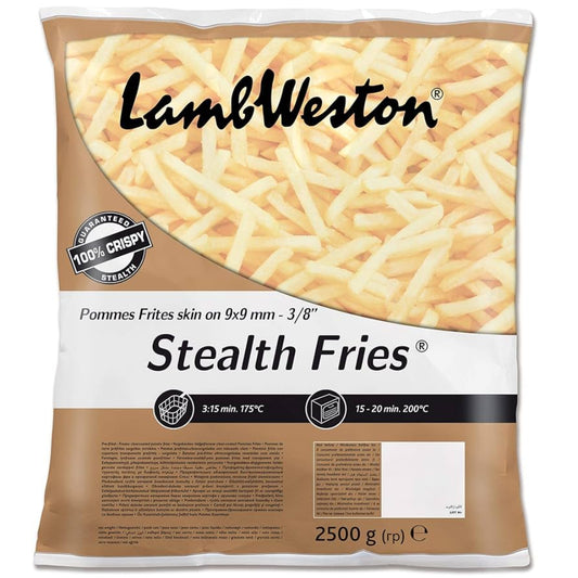 LAMBWESTON SKIN-ON STEALTH FRIES S22 6X6-2.5KG