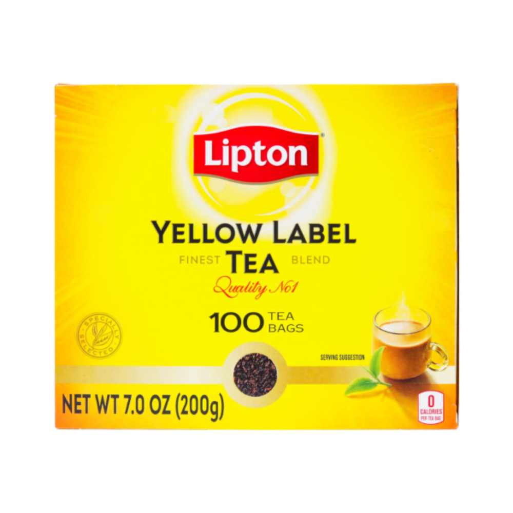 LIPTON YELLOW LABEL TEA BAG (100)-100BAG