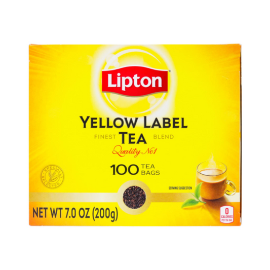 LIPTON YELLOW LABEL TEA BAG (100)-100BAG