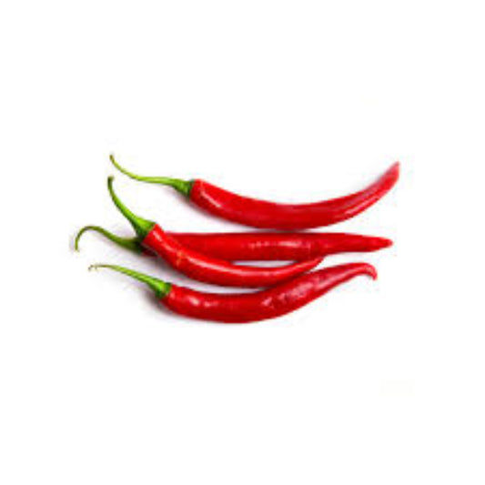 LONG HOT RED CHILLI PEPPER LOOSE DUTCH 3KG
