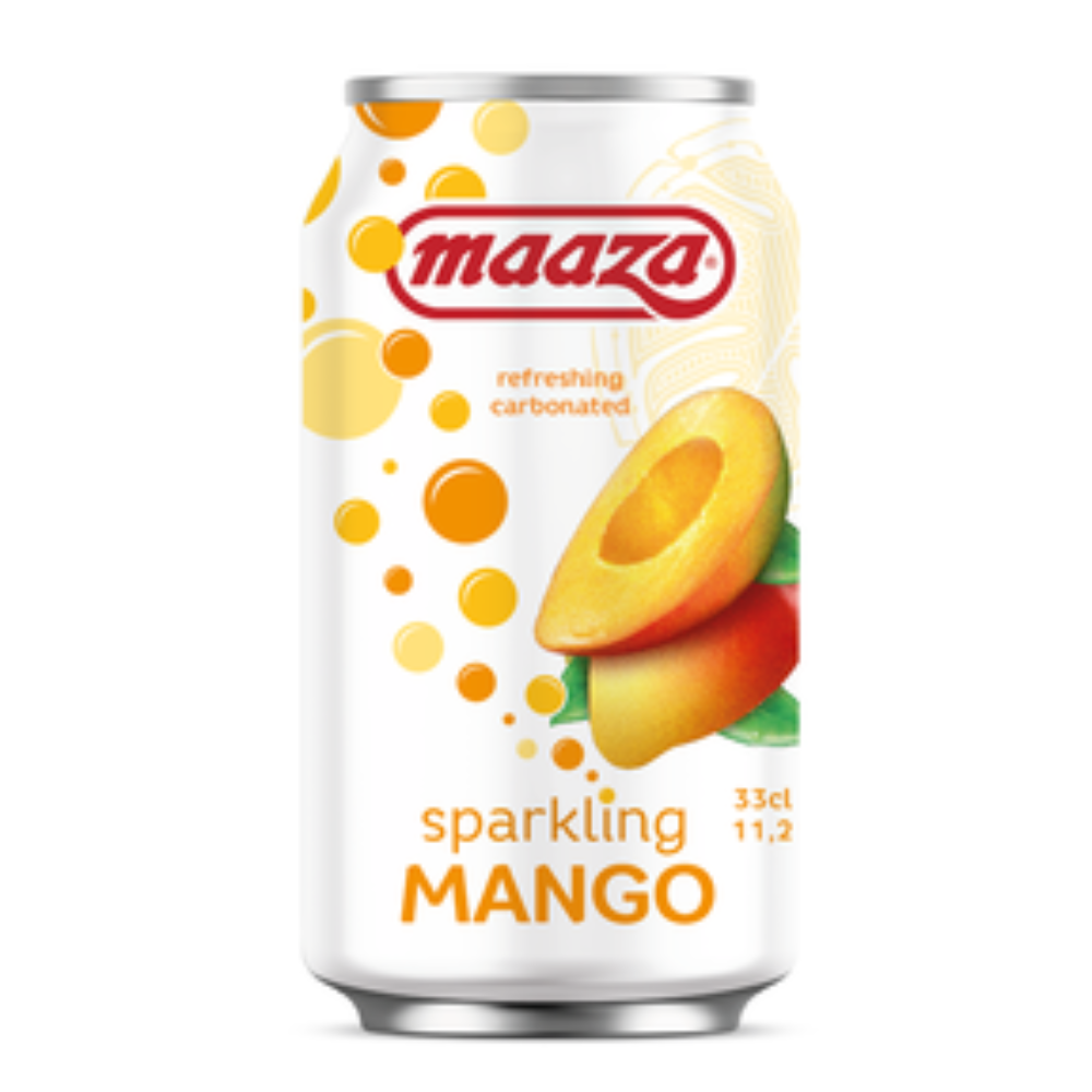 MAAZA SPARK MANGO DRINK 330MLx12-CAN-330ml