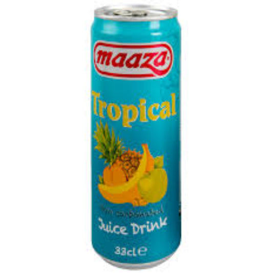 MAAZA TROPICAL DRINK 330ML-CAN-330ml