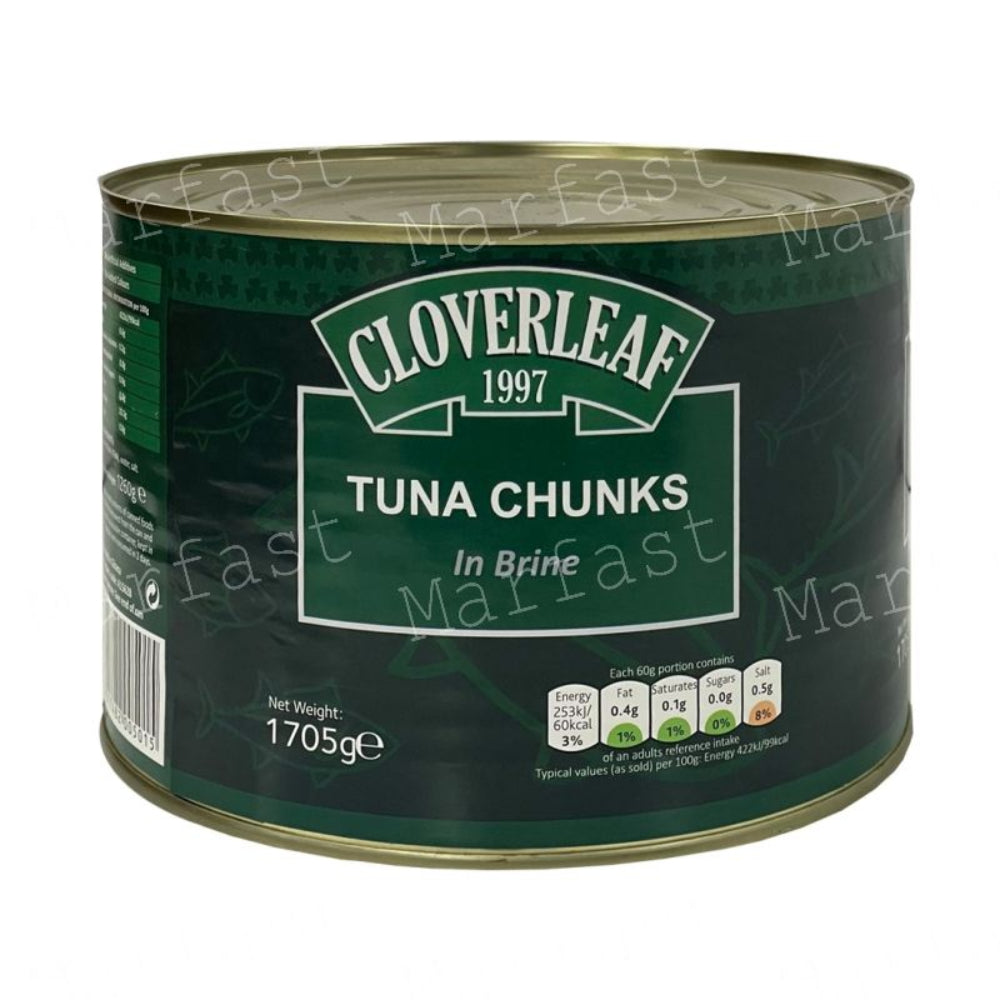 MM CLOVERLEAF TUNA CHUNKS IN BRINE-1.7Kg