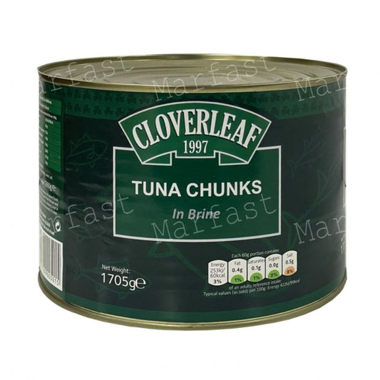 MM CLOVERLEAF TUNA CHUNKS IN BRINE-1.7Kg