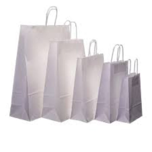 MP 14 x 11 MAJESTIC WHITE KRAFT PAPER BAGS - PTD FISH & CHIPS-500PCS